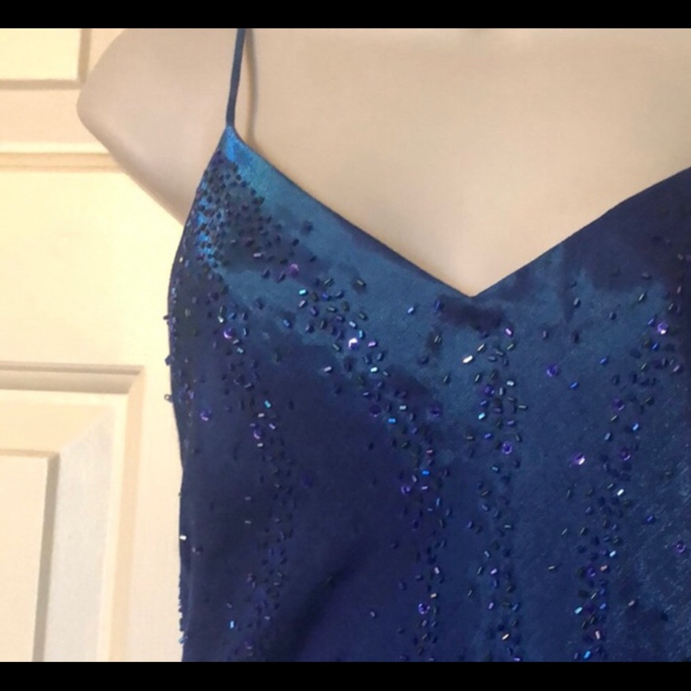 Niki Levi’s Blueberry Formal Dillards NWT 14